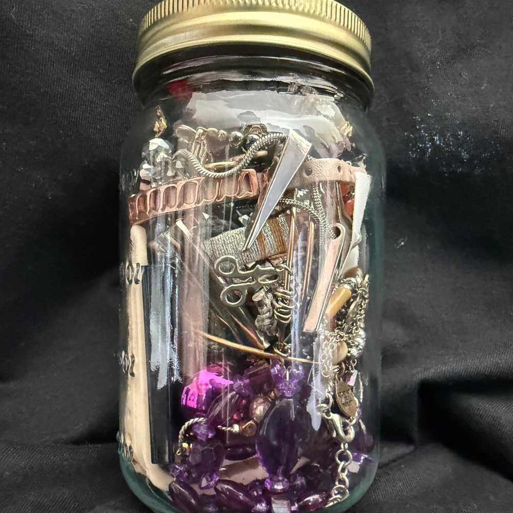Mystery jewelry jar